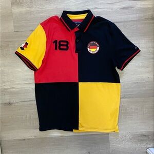 Tommy Hilfiger Germany Deutschland Polo Short Sleeve Men’s Large